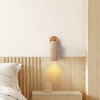 Aeris – Applique murale minimaliste en travertin naturel-Galerie Pietra