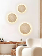 Artea – Applique murale en travertin naturel-Galerie Pietra