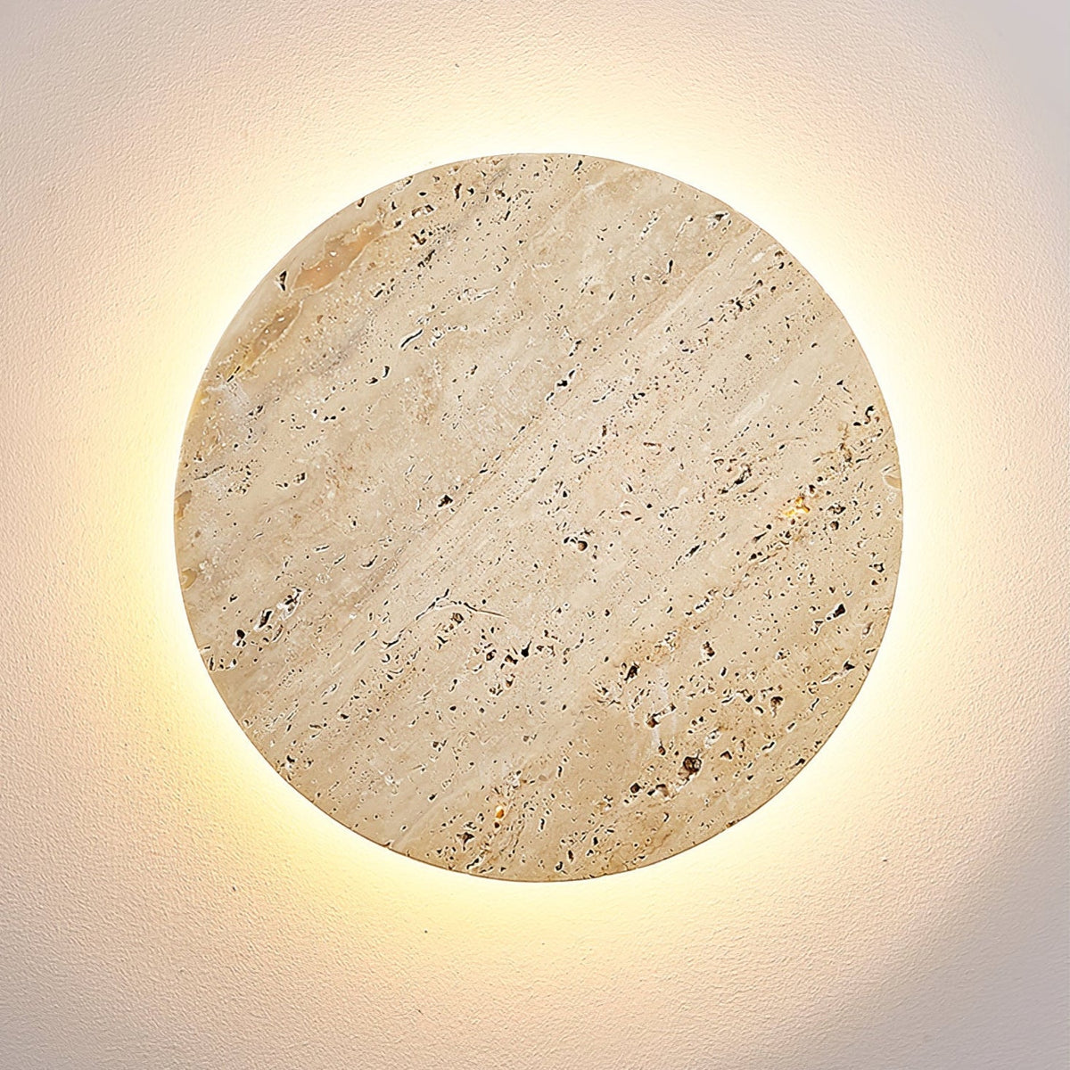 Artea – Applique murale en travertin naturel-Galerie Pietra