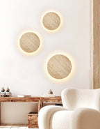 Artea – Applique murale en travertin naturel-Galerie Pietra