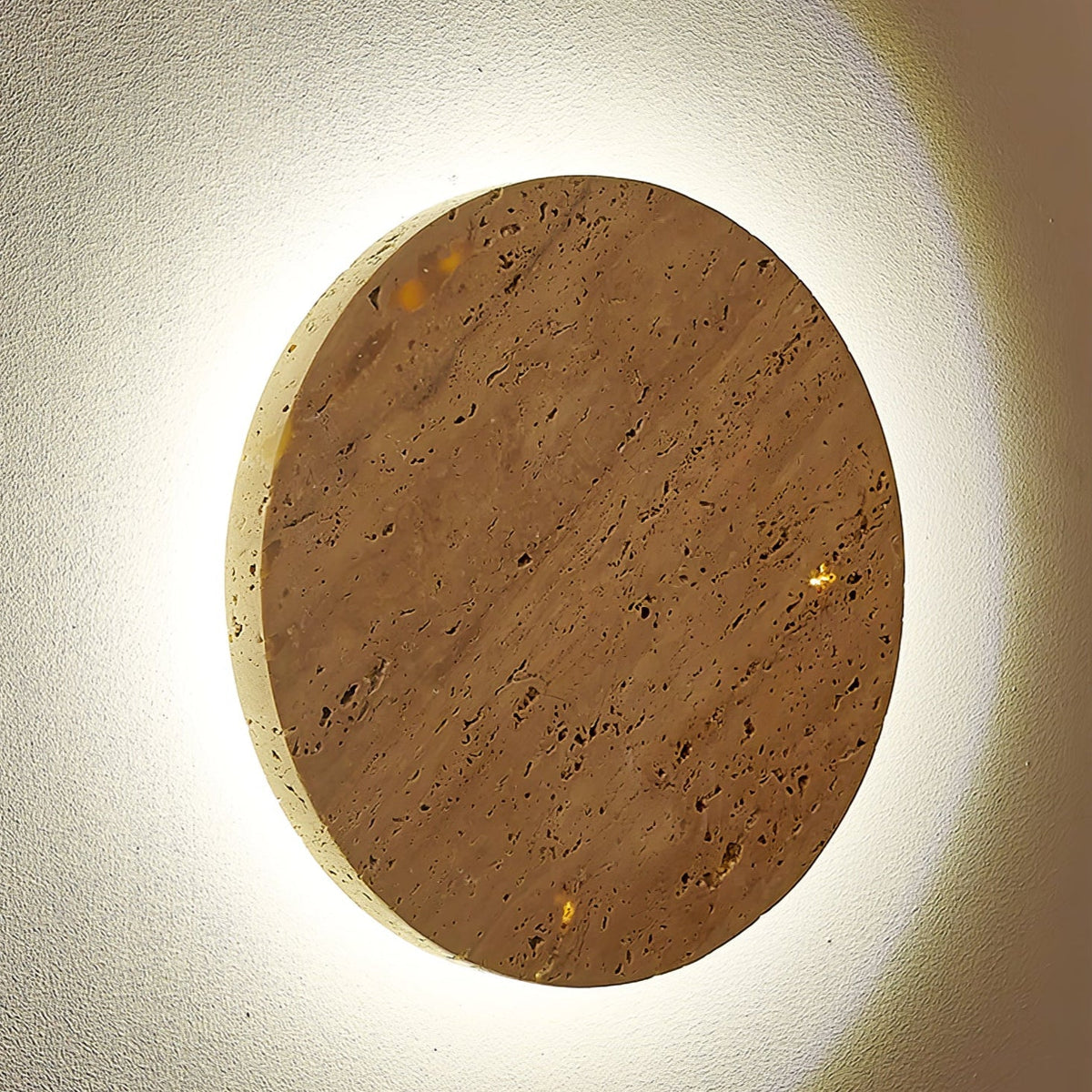 Artea – Applique murale en travertin naturel-Galerie Pietra