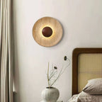 Avel – Applique murale minimaliste en travertin naturel-Galerie Pietra