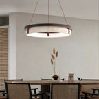 Avela – Suspension moderne en travertin naturel-Galerie Pietra