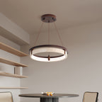 Avela – Suspension moderne en travertin naturel-Galerie Pietra