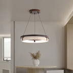 Avela – Suspension moderne en travertin naturel-Galerie Pietra