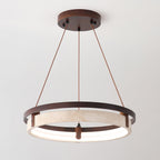 Avela – Suspension moderne en travertin naturel-Galerie Pietra