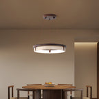 Avela – Suspension moderne en travertin naturel-Galerie Pietra