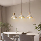 Capella – Suspension en travertin naturel forme chapeau-Galerie Pietra