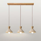 Capella – Suspension en travertin naturel forme chapeau-Galerie Pietra