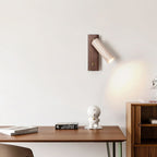 Cylia – Applique murale cylindrique en travertin naturel-Galerie Pietra