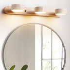 Eden – Applique murale minimaliste en travertin naturel-Galerie Pietra