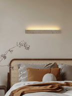 Elya – Applique murale minimaliste en travertin naturel-Galerie Pietra