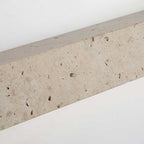 Elya – Applique murale minimaliste en travertin naturel-Galerie Pietra