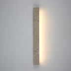 Elya – Applique murale minimaliste en travertin naturel-Galerie Pietra