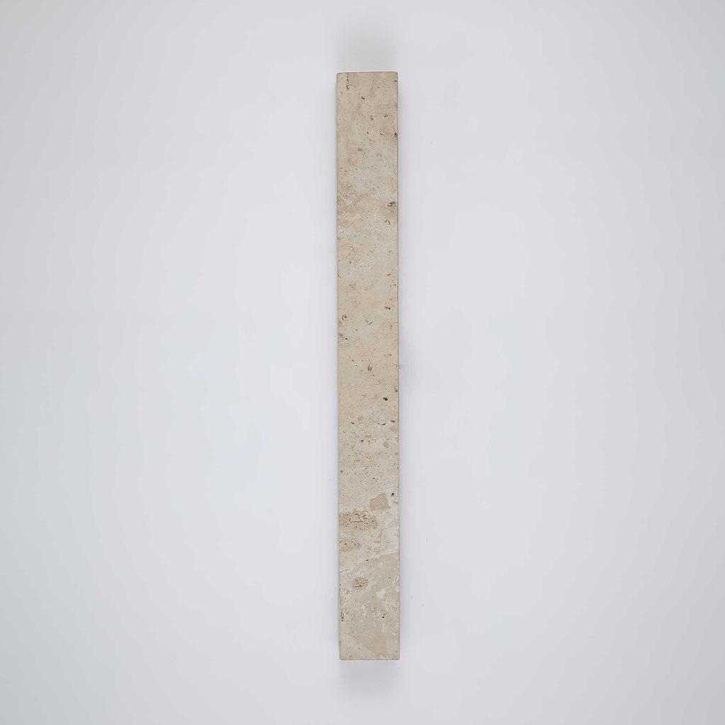 Elya – Applique murale minimaliste en travertin naturel-Galerie Pietra