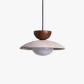 Luma – Suspension en travertin naturel-Galerie Pietra