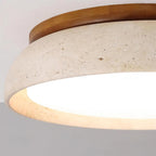 Noma Plafonnier en travertin naturel-Galerie Pietra