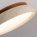 Noma Plafonnier en travertin naturel-Galerie Pietra