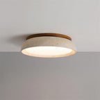 Noma Plafonnier en travertin naturel-Galerie Pietra