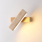 Recta – Applique murale rectangulaire en travertin naturel-Galerie Pietra
