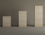 Trio Travertine Elegance – Ensemble de trois pièces en travertin naturel-Galerie Pietra