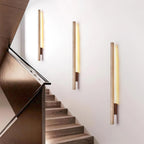 Vela – Applique murale slim en travertin naturel-Galerie Pietra