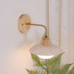 Vinea – Applique murale vintage en travertin naturel-Galerie Pietra